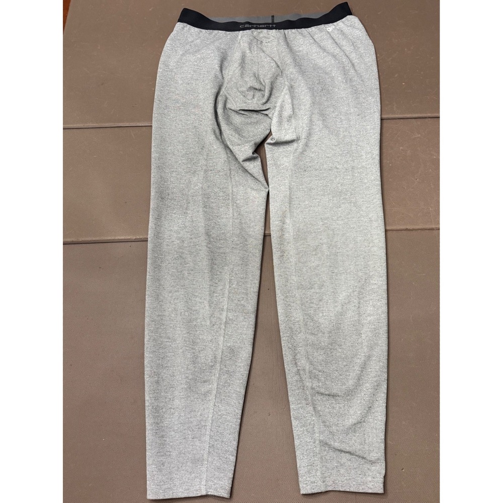 Carhartt Force Mens XL Base Layer Pants Shadow Heather Gray MBL112 Thermals